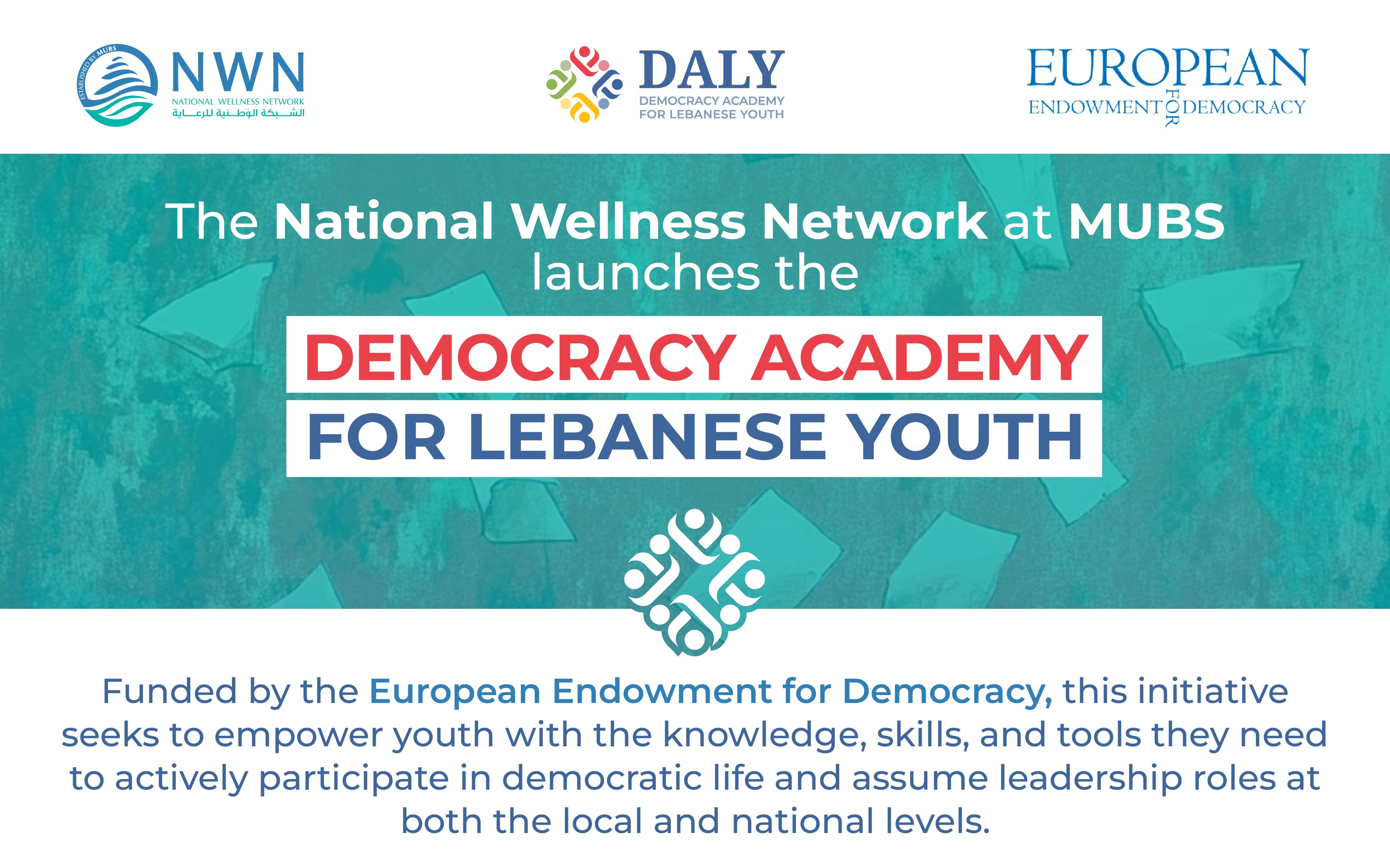 National Wellness Network Launches Democracy Academy for Lebanese Youth to Promote Civic Engagement 